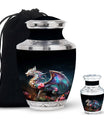 Colorful Dragon Urn For Sale - Dragon Urns Funeral Large Cremation Urns