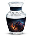 Cosmic Dragon's Roar Urn - Large & Small Cremation Urns For Ashes