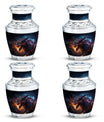 Cosmic Dragon's Roar Urn - Large & Small Cremation Urns For Ashes