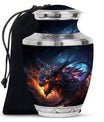 Cosmic Dragon's Roar Urn - Large & Small Cremation Urns For Ashes