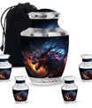 Cosmic Dragon's Roar Urn - Large & Small Cremation Urns For Ashes