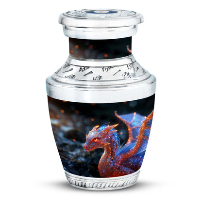 Pink Personalized Beach Cremation Urn for Human Ashes - 10-inch, 200 cu in - Yatskia