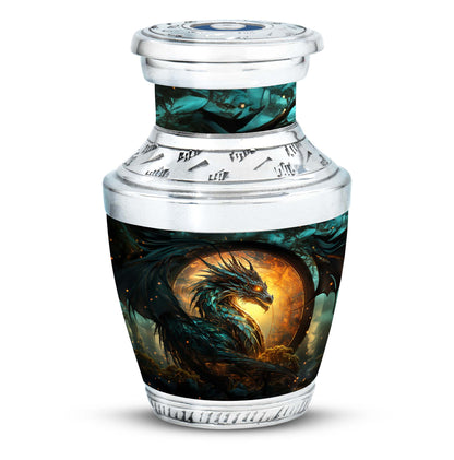 Personalized Beach Cremation Urn for Adult - 10-inch, 200 cu in - Yatskia