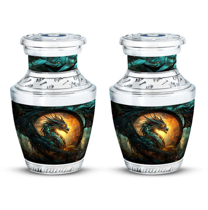 Personalized Beach Cremation Urn for Adult - 10-inch, 200 cu in - Yatskia