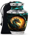 Dragon Fire Cremation Urn for Human Ashes - Burial Urns For Adult