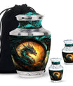 Dragon Fire Cremation Urn for Human Ashes - Burial Urns For Adult