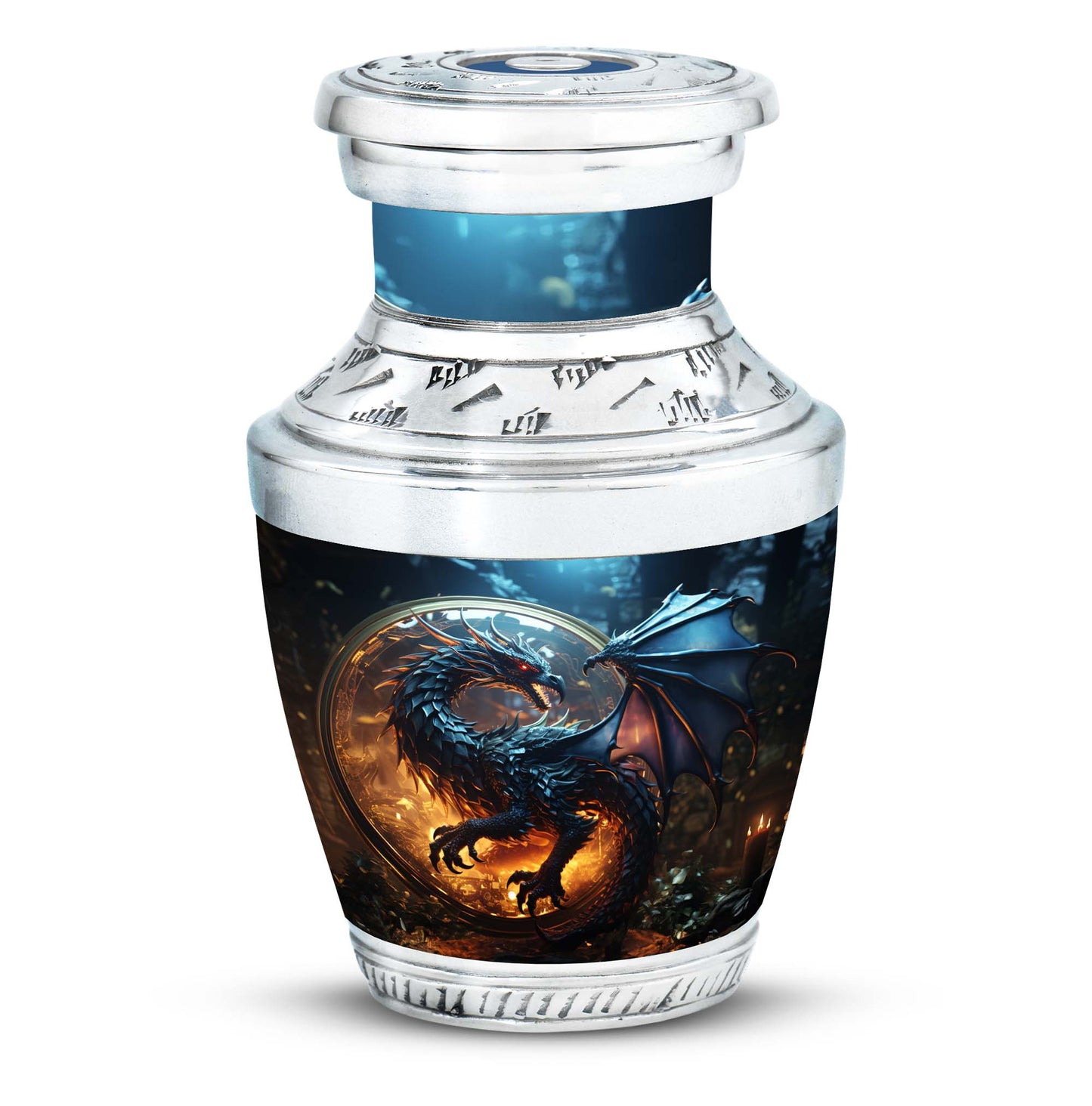 Personalized Beach Cremation Urn for Human Ashes - 10-inch, 200 cu in - Yatskia