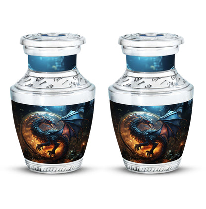 Personalized Beach Cremation Urn for Human Ashes - 10-inch, 200 cu in - Yatskia