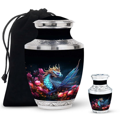 Personalized Beach Cremation Urn for Human Ashes - 10-inch, 200 cu in - Yatskia