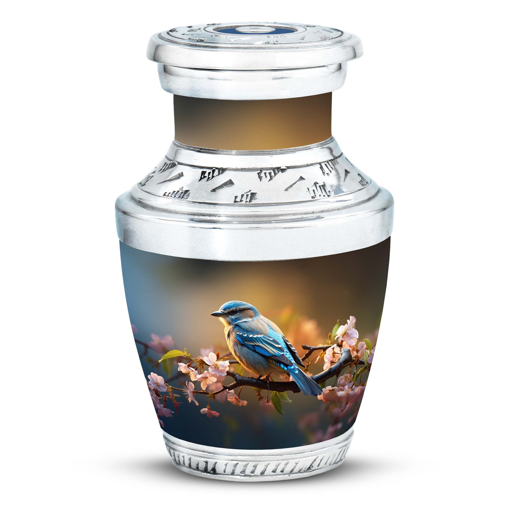 Spring Blossom - Bird Urns Funeral Large Cremation Urns For Ashes