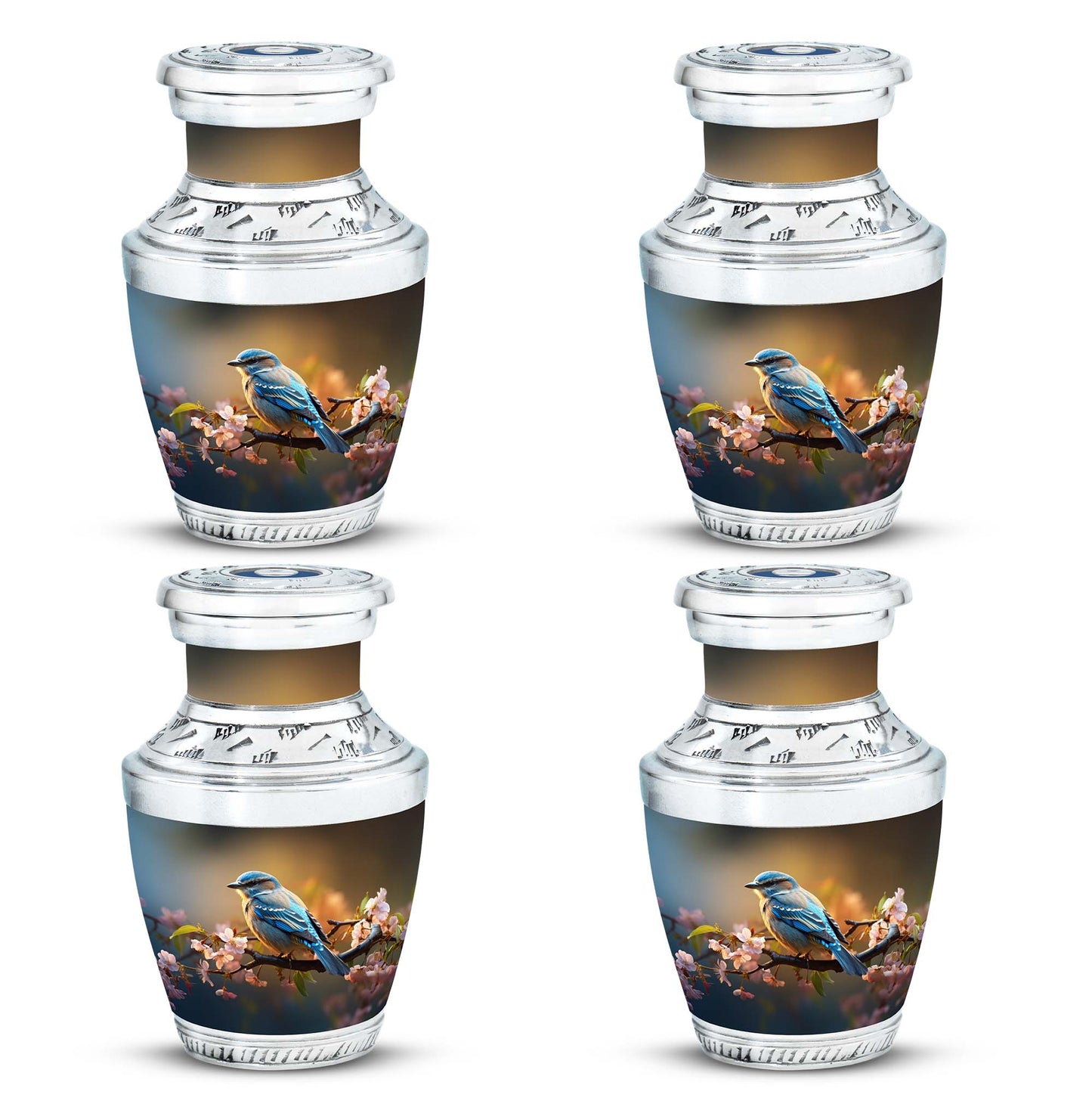 Personalized Bird Cremation Urn for Human Ashes - 10-inch, 200 cu in - Yatskia