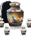 Spring Blossom - Bird Urns Funeral Large Cremation Urns For Ashes