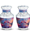 Flamingo Love Cremation Urn for Human Ashes - Cremation Urns For Adult