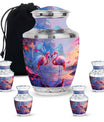 Flamingo Love Cremation Urn for Human Ashes - Cremation Urns For Adult