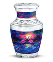 Vibrant Flamingo Fantasy - Bird Urns Funeral Large Cremation Urns