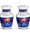 Vibrant Flamingo Fantasy - Bird Urns Funeral Large Cremation Urns