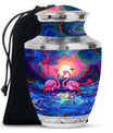 Vibrant Flamingo Fantasy - Bird Urns Funeral Large Cremation Urns