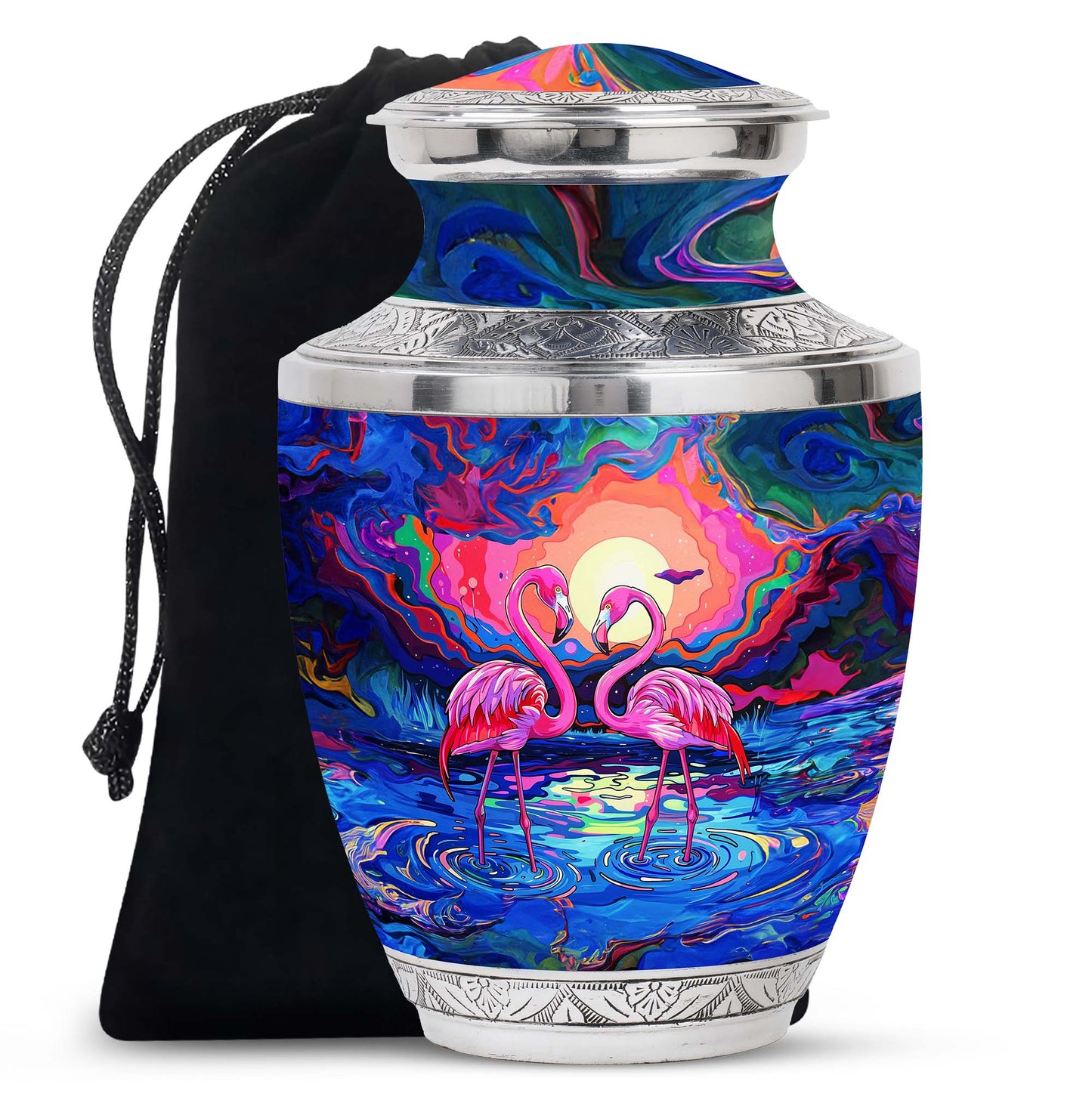 Personalized Bird Cremation Urn for Human Ashes - 10-inch, 200 cu in - Yatskia