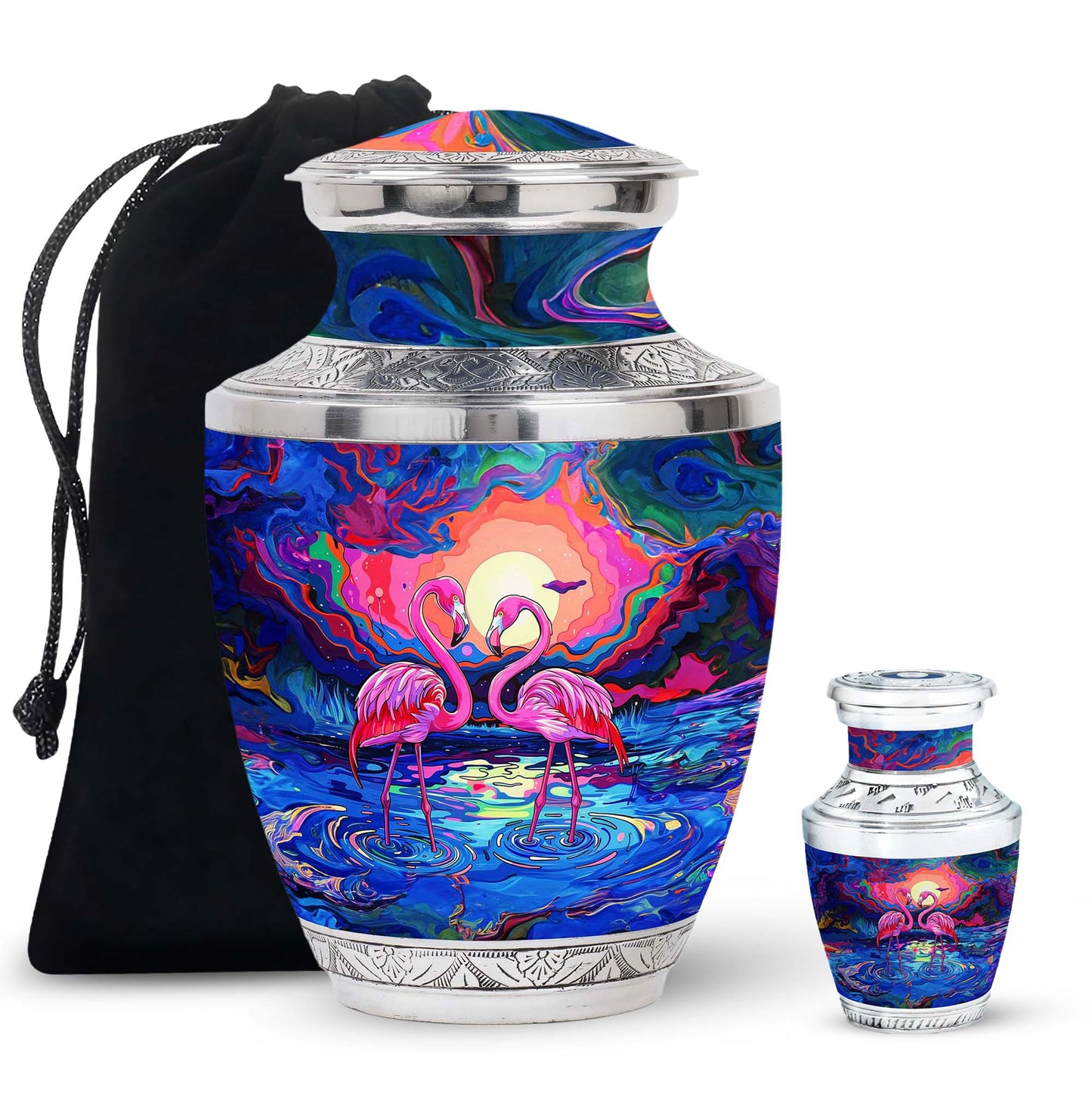 Personalized Bird Cremation Urn for Human Ashes - 10-inch, 200 cu in - Yatskia