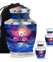 Vibrant Flamingo Fantasy - Bird Urns Funeral Large Cremation Urns