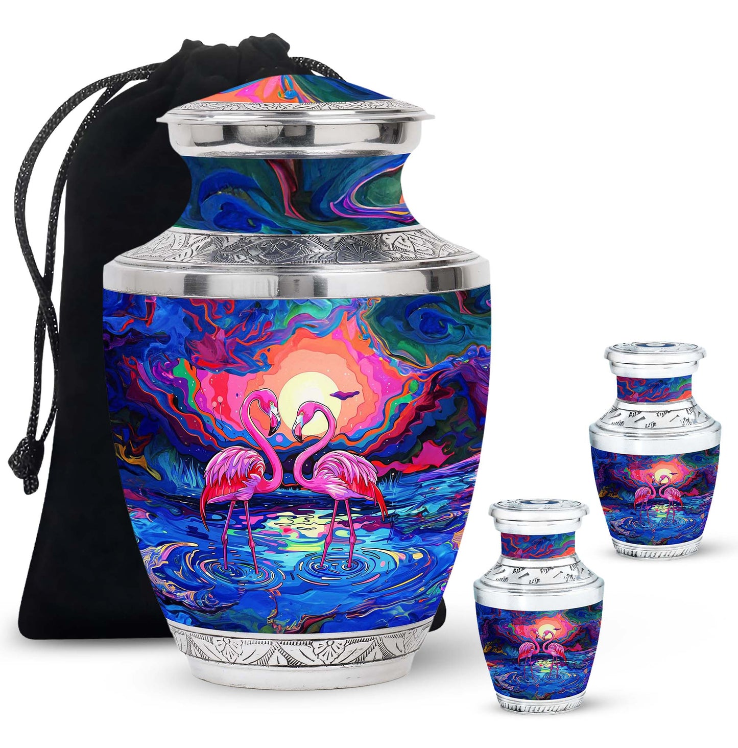Personalized Bird Cremation Urn for Human Ashes - 10-inch, 200 cu in - Yatskia