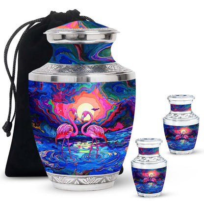 Personalized Bird Cremation Urn for Human Ashes - 10-inch, 200 cu in - Yatskia