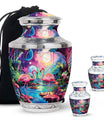 Pink Flamingo Cremation Urn for Human Ashes For Adult Mom and Dad