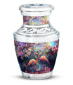 Vibrant Flamingo Pair Cremation Urn for Human Ashes - Funeral Urns For Adult
