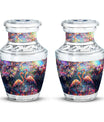 Vibrant Flamingo Pair Cremation Urn for Human Ashes - Funeral Urns For Adult