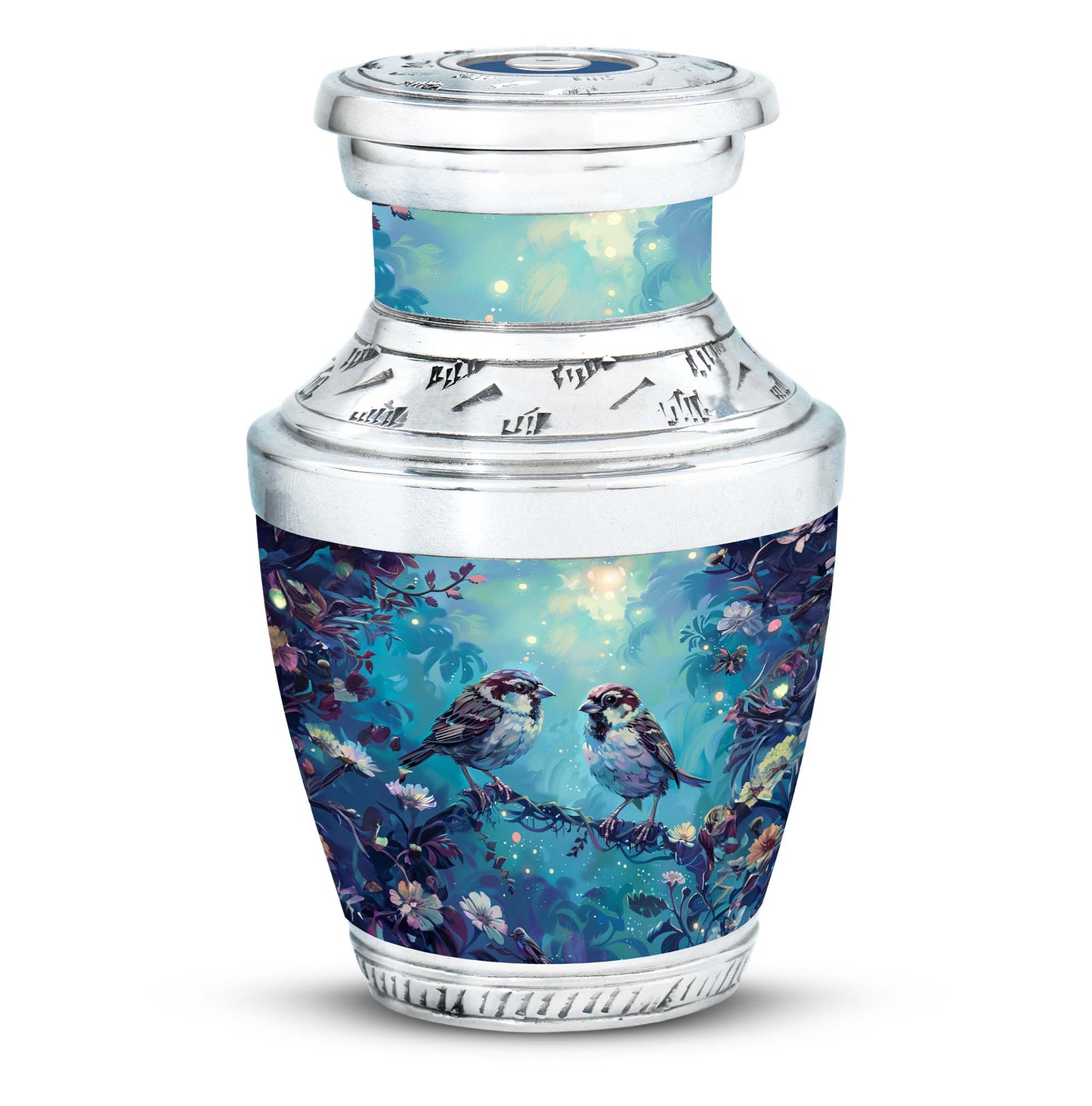 Personalized Bird Cremation Urn for Adults - 10-inch, 200 cu in - Yatskia