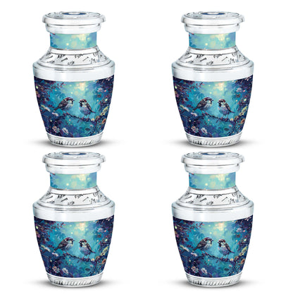 Personalized Bird Cremation Urn for Adults - 10-inch, 200 cu in - Yatskia
