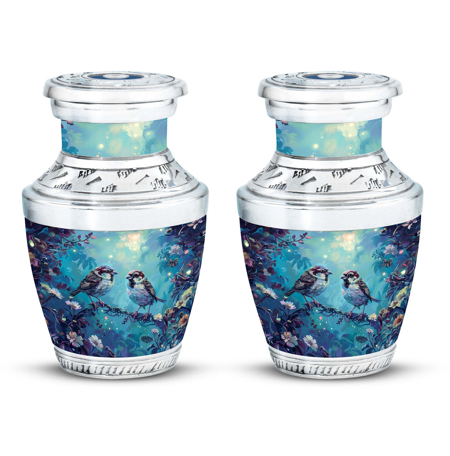 Personalized Bird Cremation Urn for Adults - 10-inch, 200 cu in - Yatskia