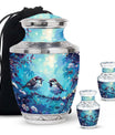 Two Sparrows Cremation Urn for Human Ashes - Cremation Urn For Adults