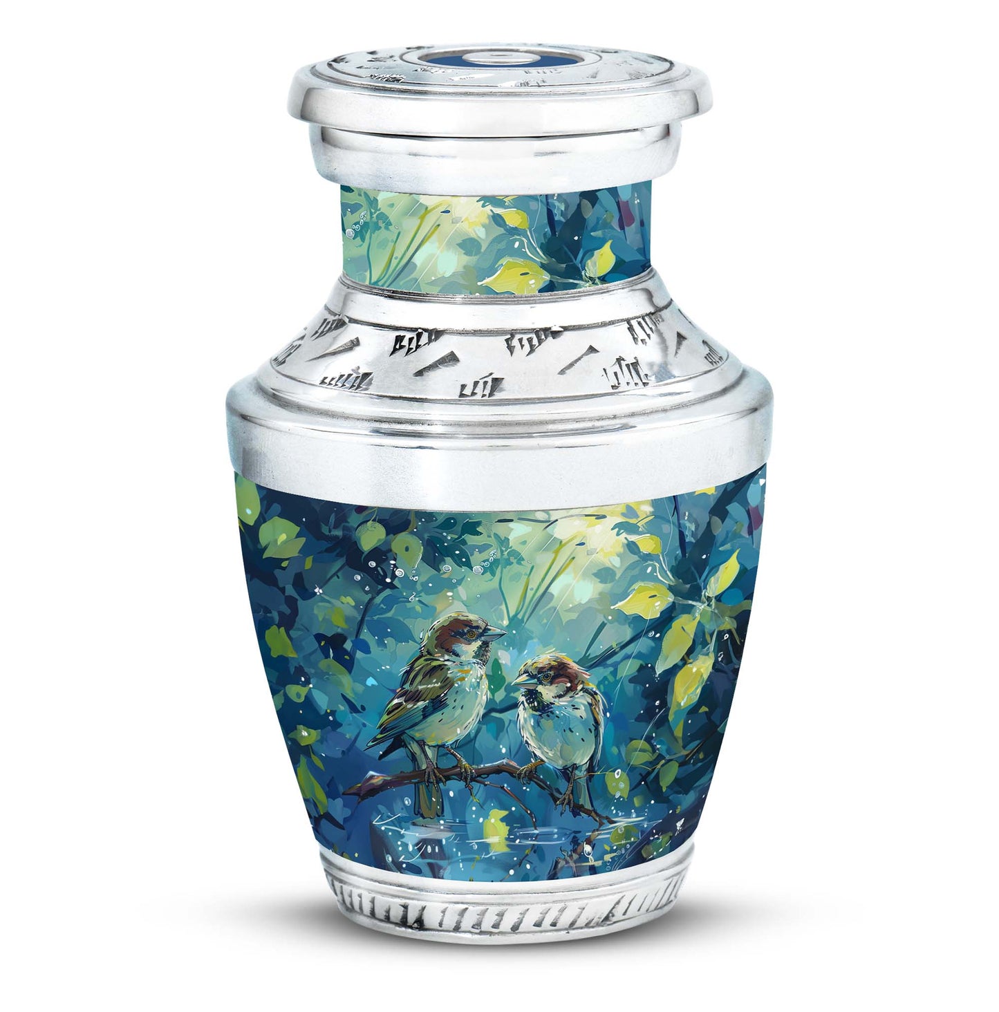 Personalized Bird Cremation Urn for Adults - 10-inch, 200 cu in - Yatskia