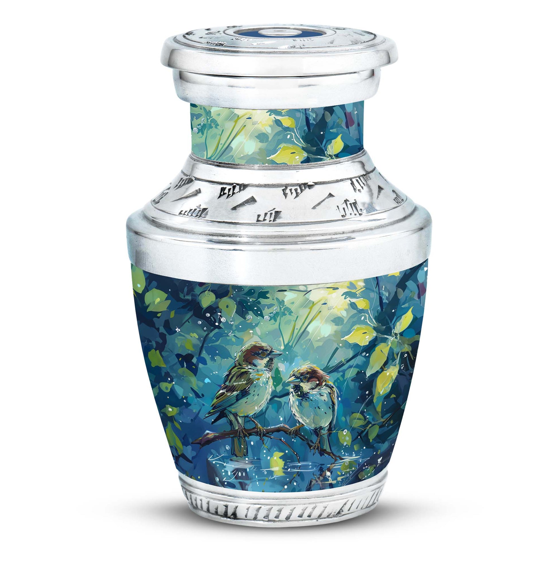 Sparrow Pair Cremation Urn for Human Ashes - Cremation Urns For Adults