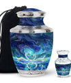 Swans Moonlight Cremation Urn for Human Ashes - Large Urn For Ashes