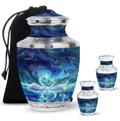 Personalized Bird Cremation Urn for Human Ashes - 10-inch, 200 cu in - Yatskia