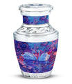 Dual Swan Cremation Urns For Human Ashes - Mini Urn Set For Ashes