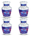 Dual Swan Cremation Urns For Human Ashes - Mini Urn Set For Ashes