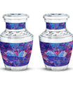 Dual Swan Cremation Urns For Human Ashes - Mini Urn Set For Ashes