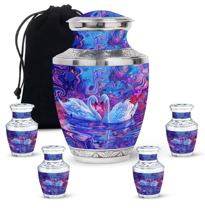 Personalized Bird Keepsake Urn for Human Ashes - 3-inch, 3 cu in - Yatskia