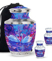 Dual Swan Cremation Urns For Human Ashes - Mini Urn Set For Ashes