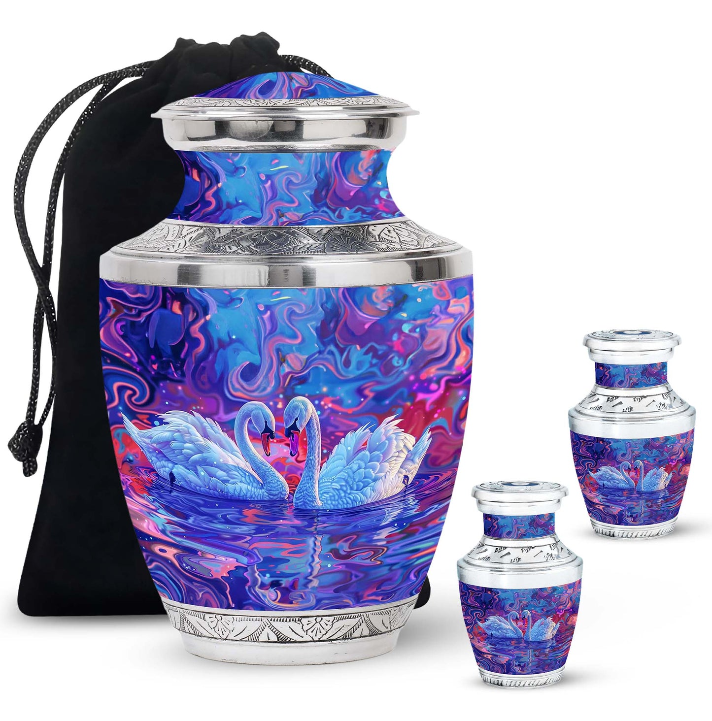 Personalized Bird Keepsake Urn for Human Ashes - 3-inch, 3 cu in - Yatskia