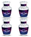 Dual Swan Cremation Urns For Human Ashes - Burial Urns For Adult