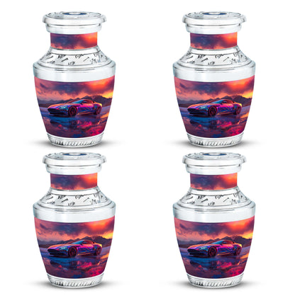 Personalized Car Keepsake Urn for Human Ashes - 10-inch, 200 cu in - Yatskia
