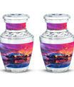 Racing Car Cremation Urns Large & Small Combo -  Urns For Adults