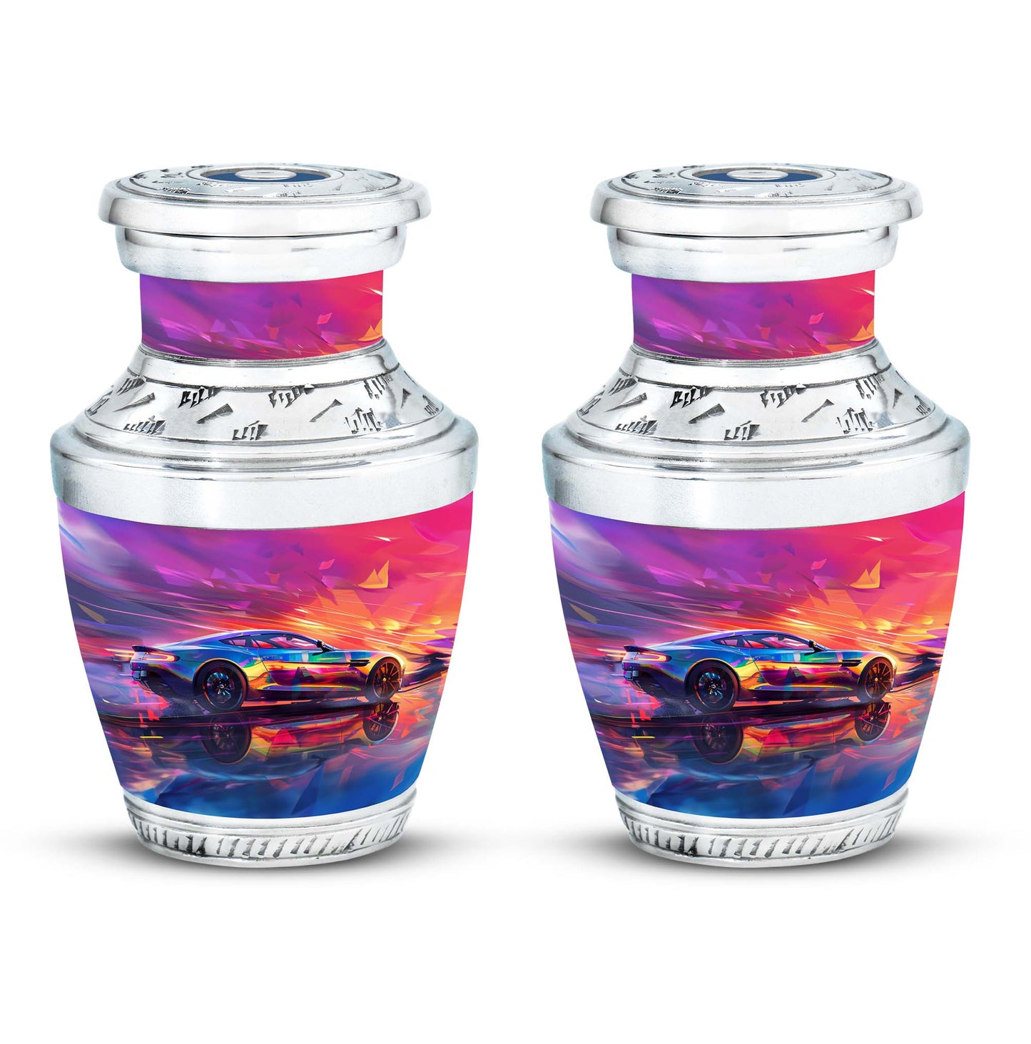 Personalized Car Keepsake Urn for Adults - 10-inch, 200 cu in - Yatskia