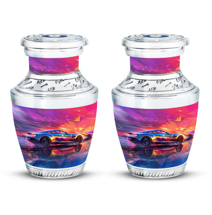 Personalized Car Keepsake Urn for Adults - 10-inch, 200 cu in - Yatskia