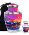 Racing Car Cremation Urns Large & Small Combo -  Urns For Adults