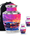 Racing Car Cremation Urns Large & Small Combo -  Urns For Adults